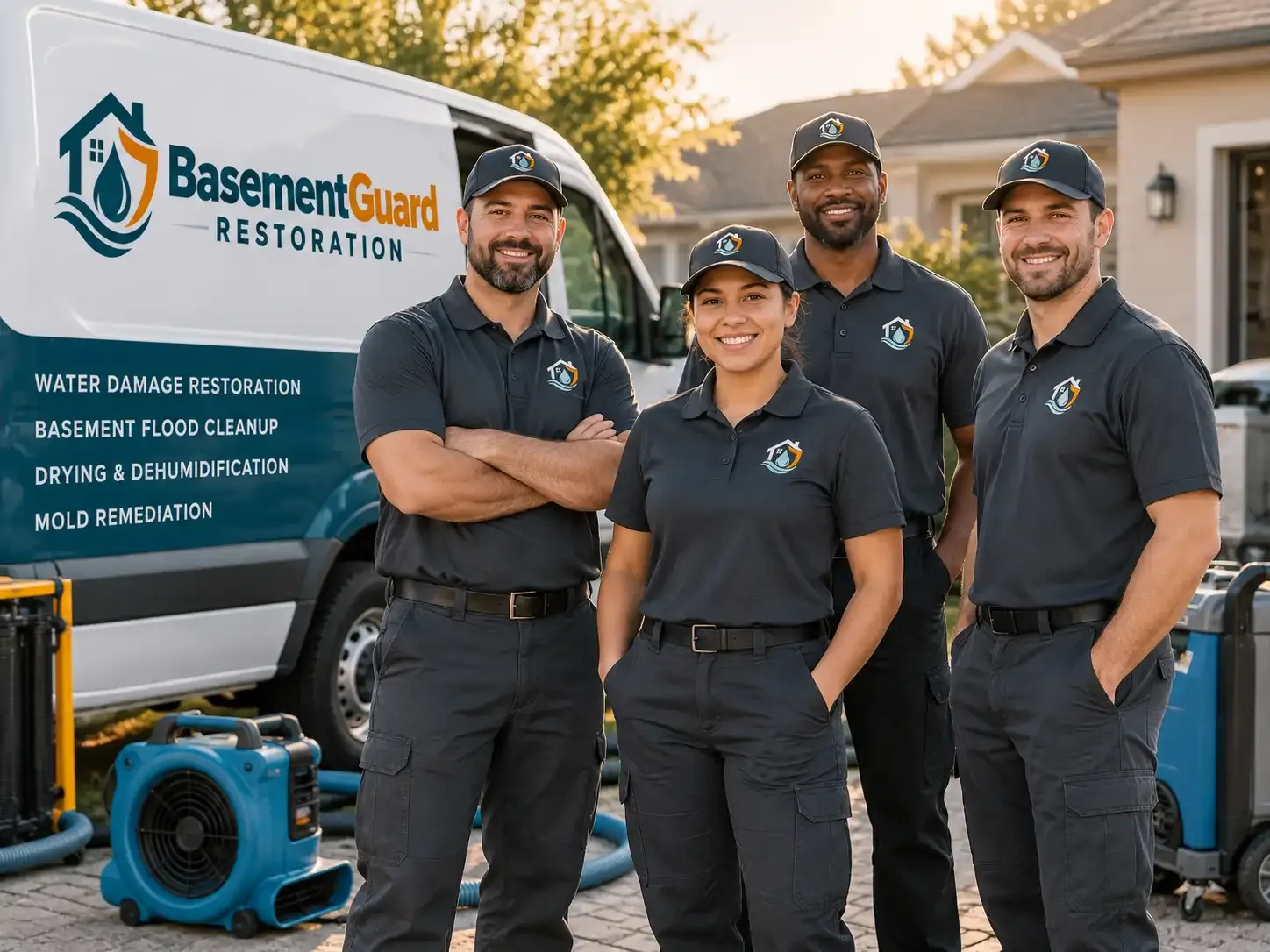 Basement Water Damage Restoration company in La Rue, OH